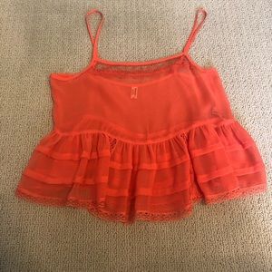 Intimately Free People orange tank top